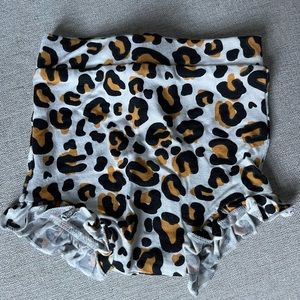 Spearmint Love Leopard Bloomer